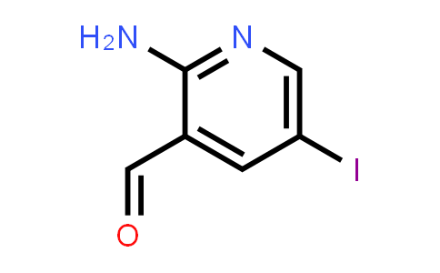 2-Amino-5-iodo-pyridine-3-carbaldehyde