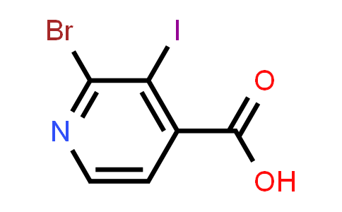 2-Bromo-3-iodo-isonicotinic acid