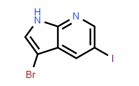 3-Bromo-5-iodo-1H-pyrrolo[2,3-b]pyridine