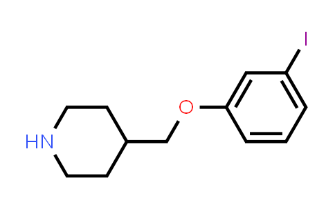 4-[(3-Iodophenoxy)methyl]piperidine