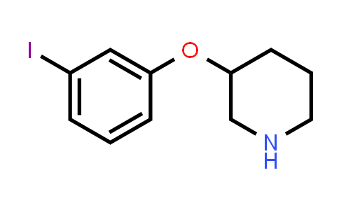 3-(3-Iodophenoxy)piperidine