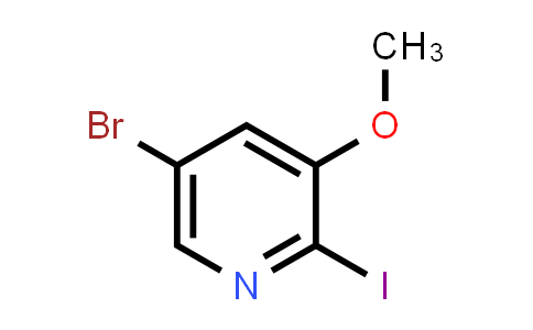 5-Bromo-2-iodo-3-methoxypyridine