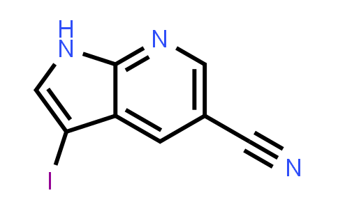 3-Iodo-1H-pyrrolo[2,3-b]pyridine-5-carbonitrile