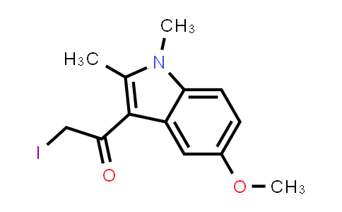 2-Iodo-1-(5-methoxy-1,2-dimethyl-1H-indol-3-yl)-ethanone