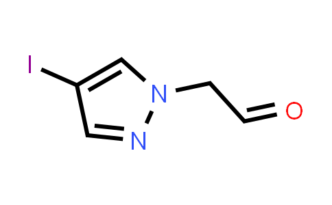 (4-Iodo-1H-pyrazol-1-yl)acetaldehyde