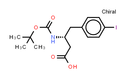 Boc-(R)-3-amino-4-(4-iodophenyl)-butyric acid