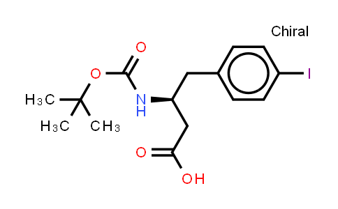 Boc-(S)-3-amino-4-(4-iodophenyl)-butyric acid