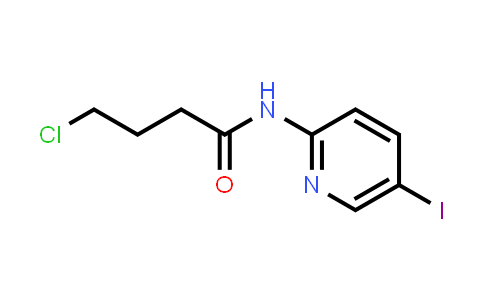 4-Chloro-N-(5-iodo-2-pyridinyl)butanamide