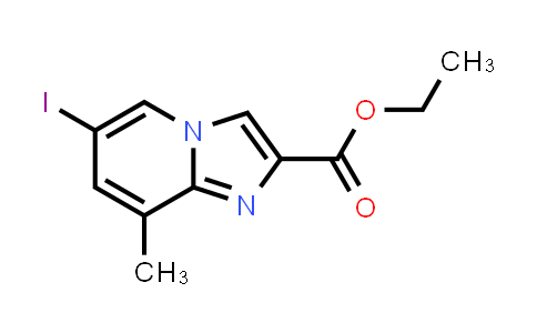 Ethyl 6-iodo-8-methylimidazo[1,2-a]pyridine-2-carboxylate