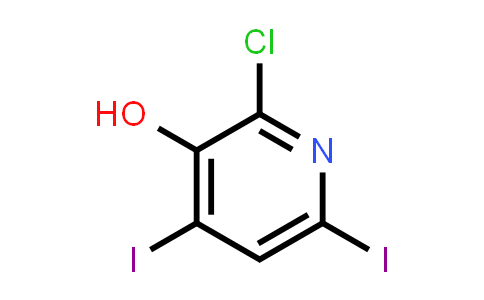 2-Chloro-4,6-diiodo-3-pyridinol