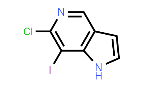 6-Chloro-7-iodo-1H-pyrrolo[3,2-c]pyridine