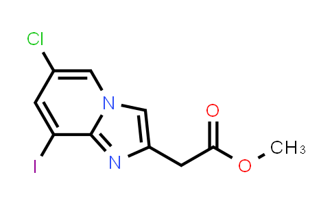 Methyl 2-(6-chloro-8-iodoimidazo[1,2-a]pyridin-2-yl)acetate