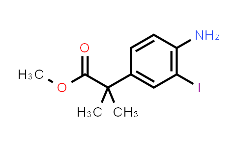 Methyl 2-(4-amino-3-iodophenyl)-2-methylpropanoate