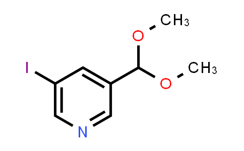 3-(Dimethoxymethyl)-5-iodopyridine