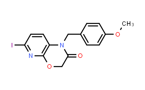 6-Iodo-1-(4-methoxybenzyl)-1H-pyrido-[2,3-b][1,4]oxazin-2(3H)-one