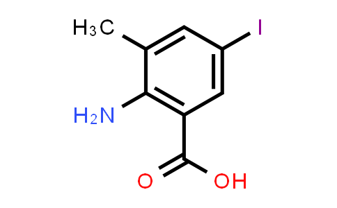 2-Amino-5-iodo-3-methylbenzenecarboxylic acid