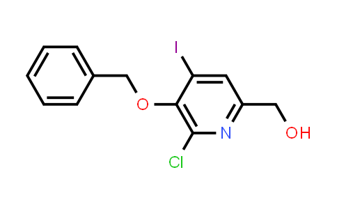 [5-(Benzyloxy)-6-chloro-4-iodo-2-pyridinyl]-methanol