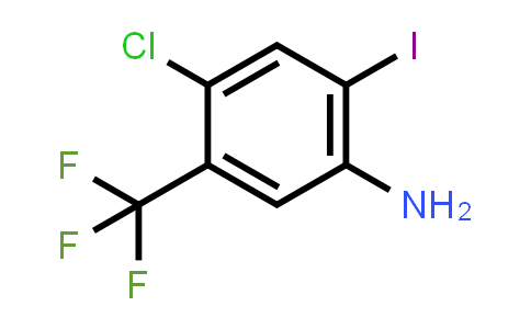 4-Chloro-2-iodo-5-(trifluoromethyl)aniline