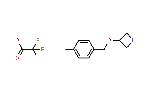 3-[(4-Iodobenzyl)oxy]azetidine trifluoroacetate