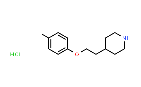 4-[2-(4-Iodophenoxy)ethyl]piperidine hydrochloride