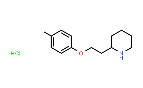 2-[2-(4-Iodophenoxy)ethyl]piperidine hydrochloride