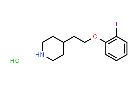 4-[2-(2-Iodophenoxy)ethyl]piperidine hydrochloride