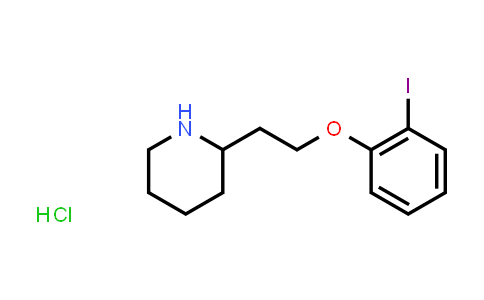 2-[2-(2-Iodophenoxy)ethyl]piperidine hydrochloride