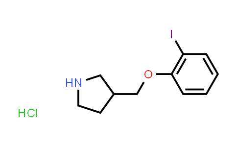 3-[(2-Iodophenoxy)methyl]pyrrolidine hydrochloride