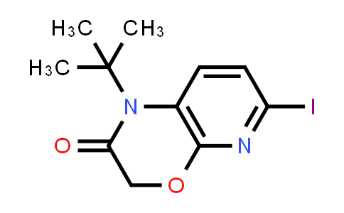 1-tert-Butyl-6-iodo-1H-pyrido[2,3-b][1,4]oxazin-2(3H)-one