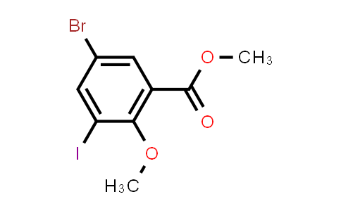 Methyl 5-bromo-3-iodo-2-methoxybenzenecarboxylate