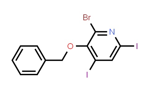 3-(Benzyloxy)-2-bromo-4,6-diiodopyridine