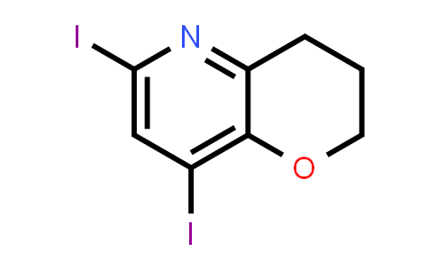 6,8-Diiodo-3,4-dihydro-2H-pyrano[3,2-b]pyridine