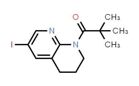 1-(6-Iodo-3,4-dihydro-2H-[1,8]naphthyridin-1-yl)-2,2-dimethyl-propan-1-one