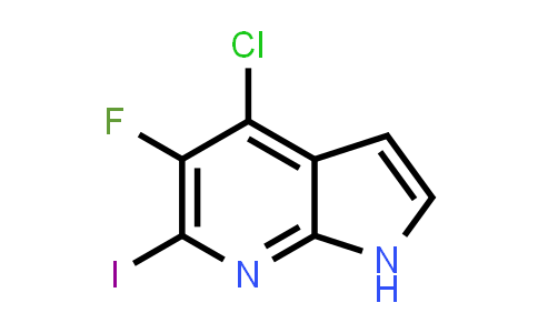 4-Chloro-5-fluoro-6-iodo-1H-pyrrolo[2,3-b]pyridine