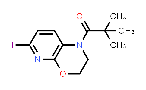 1-(6-Iodo-2,3-dihydro-1H-pyrido[2,3-b][1,4]oxazin-1-yl)-2,2-dimethylpropan-1-one