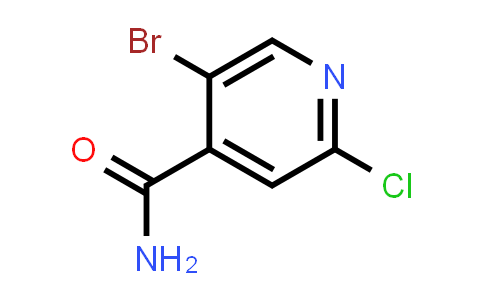 5-Bromo-2-chloroisonicotinamide