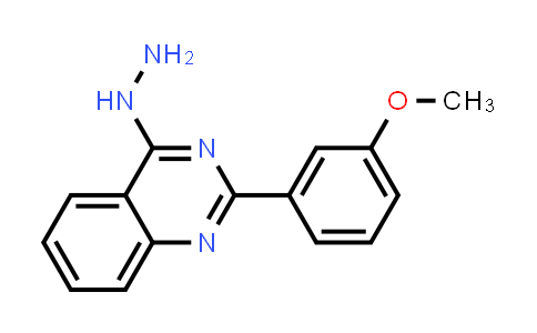 4-Hydrazino-2-(3-methoxyphenyl)quinazoline