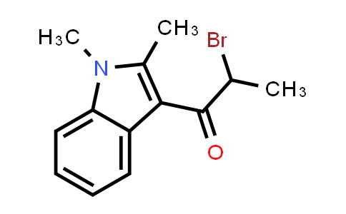 2-Bromo-1-(1,2-dimethyl-1H-indol-3-yl)propan-1-one