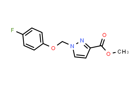 Methyl 1-[(4-fluorophenoxy)methyl]-1H-pyrazole-3-carboxylate