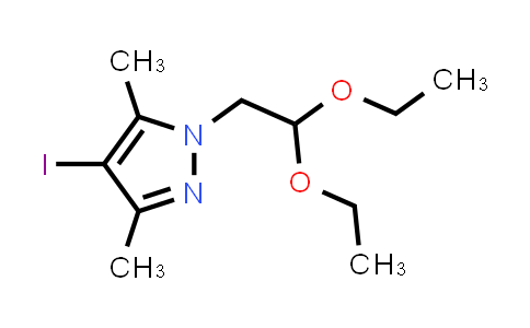 1-(2,2-Diethoxyethyl)-4-iodo-3,5-dimethyl-1H-pyrazole