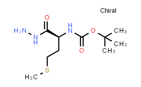 tert-Butyl [(1S)-1-(hydrazinocarbonyl)-3-(methylthio)propyl]carbamate