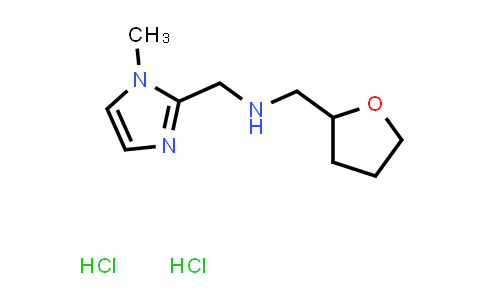 [(1-Methyl-1H-imidazol-2-yl)methyl]-(tetrahydrofuran-2-ylmethyl)amine dihydrochloride