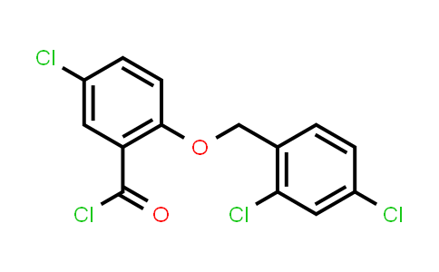 5-Chloro-2-[(2,4-dichlorobenzyl)oxy]-benzoyl chloride