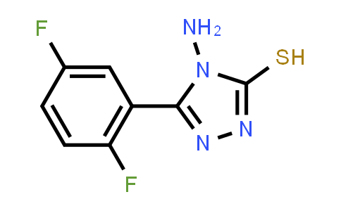 4-Amino-5-(2,5-difluorophenyl)-4H-1,2,4-triazole-3-thiol