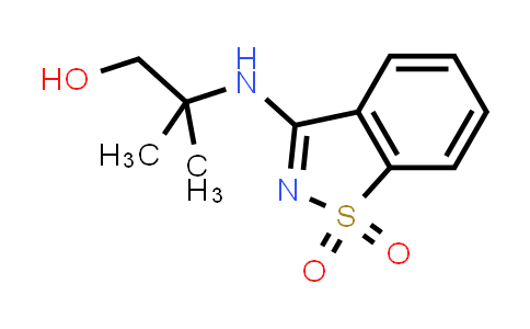 2-[(1,1-Dioxido-1,2-benzisothiazol-3-yl)amino]-2-methylpropan-1-ol