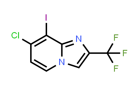 7-Chloro-8-iodo-2-(trifluoromethyl)imidazo-[1,2-a]pyridine