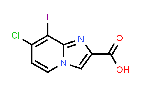 7-Chloro-8-iodoimidazo[1,2-a]pyridine-2-carboxylic acid