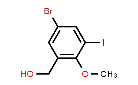 (5-Bromo-3-iodo-2-methoxyphenyl)methanol