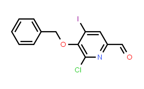 5-(Benzyloxy)-6-chloro-4-iodo-2-pyridinecarbaldehyde