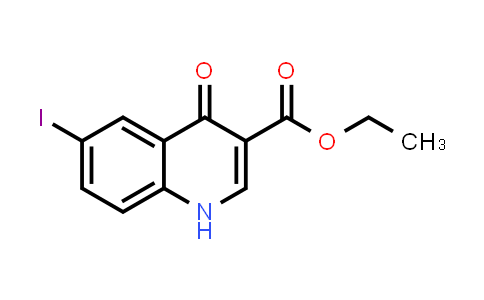 Ethyl 6-iodo-4-oxo-1,4-dihydro-3-quinolinecarboxylate